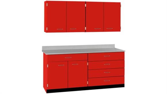 Storage Cabinets Stevens Industries 60in Wide Double Cabinet Suite