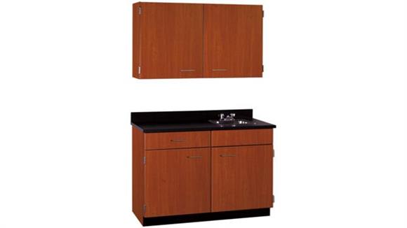 Storage Cabinets Stevens Industries 48" Wide Cabinet Suite with Sink
