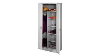 Storage Cabinets Tennsco 78in H x 18in D Deluxe Combination Cabinet
