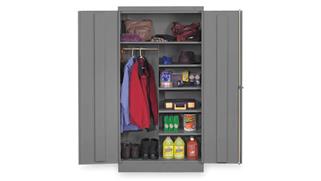 Storage Cabinets Tennsco 72in H x 18in D Standard Combination Cabinet