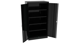 Storage Cabinets Tennsco 66in H x 24in W Standard Storage Cabinet with Double Handle