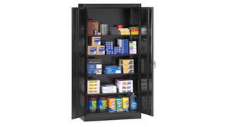 Storage Cabinets Tennsco 72"H x 18" D Standard Storage Cabinet
