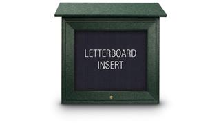 Bulletin & Display Boards United Visual 18in x 18in Letterboard Mini Message Board