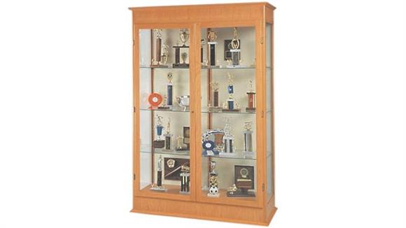 Display Cabinets Waddell Display Cabinet with Hinged Doors