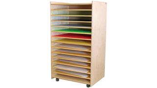 Storage Cabinets Wood Designs Puzzles, Paper & Game Rack