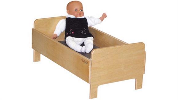 Activity & Play Wood Designs Doll Bed