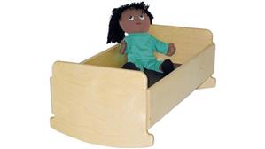 Activity & Play Wood Designs Doll Cradle