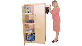 Storage Cabinets Wood Designs Teachers Lock-It-Up Cabinet
