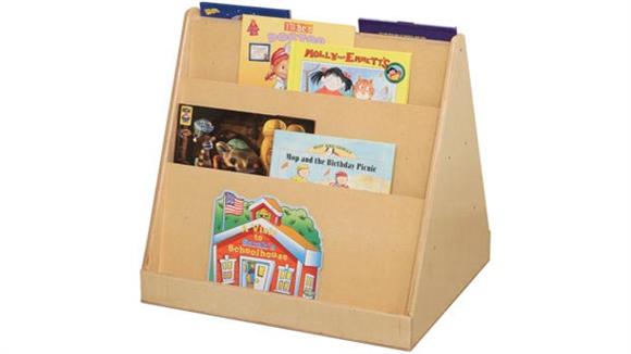 Bookcases Wood Designs Tot-Size 2-Sided Book Display