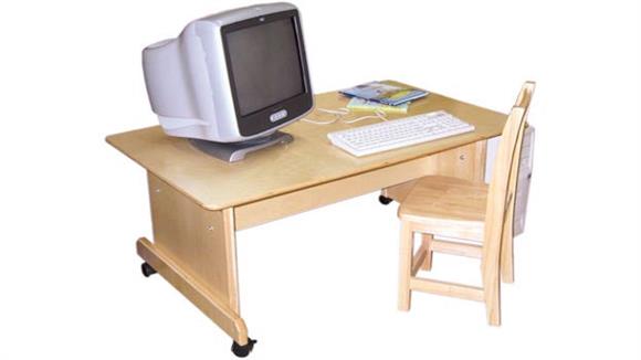 Computer Tables Wood Designs Adjustable Height Computer Table