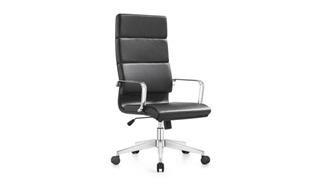 Office Chairs Woodstock High Back Leather Swivel Chair