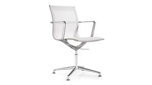Side & Guest Chairs Woodstock Side Swivel Chair with Glides