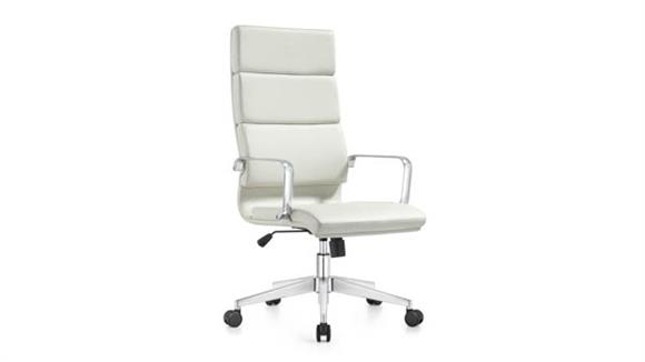 High Back Leather Swivel Chair