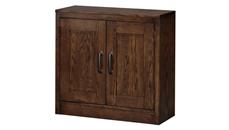 Bookcases Wilshire Furniture 32in W x 30in H Door Bookcase / Cabinet - Assembled