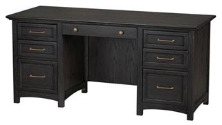 Executive Desks Wilshire Furniture 66in W Flat Top Desk