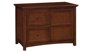 File Cabinets Lateral Wilshire Furniture 2-Drawer Lateral File Cabinet with Door