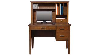 Computer Desks Wilshire Furniture 42in W Desk with Hutch