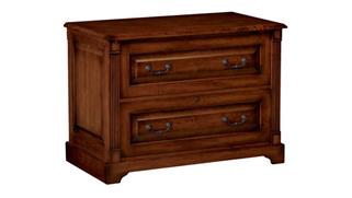 File Cabinets Lateral Wilshire Furniture 41in W x 23in D x 30in H  2 Drawer Lateral File