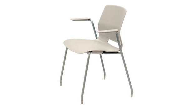 Office Stack Chair with Arms by KFI Seating