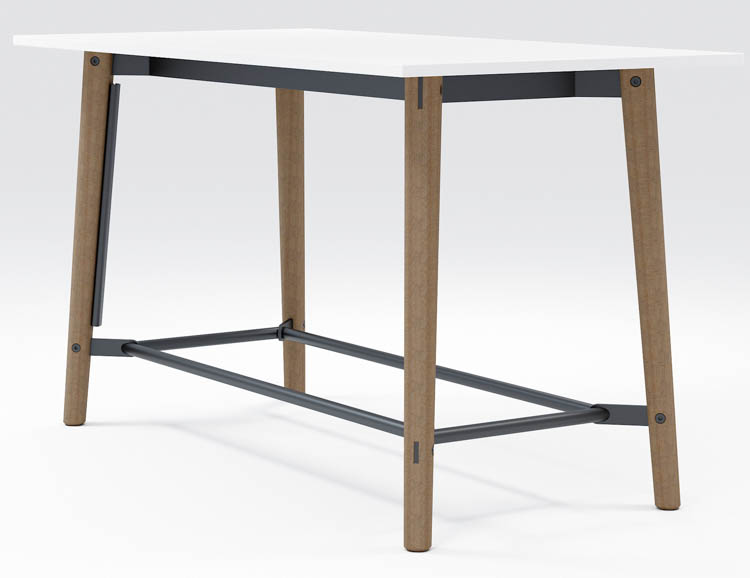 36in x 6ft Rectangle Gathering Table by KFI Seating