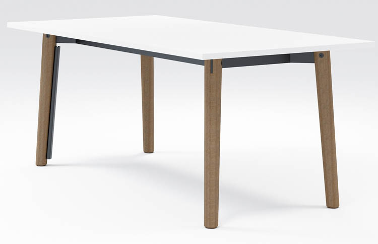 36in x 72in Rectangle Dining Table by KFI Seating