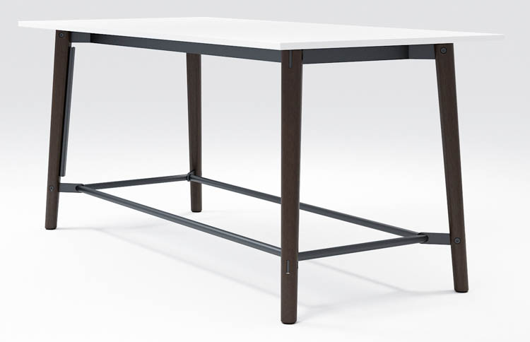 42in x 90in Rectangle Gathering Table by KFI Seating
