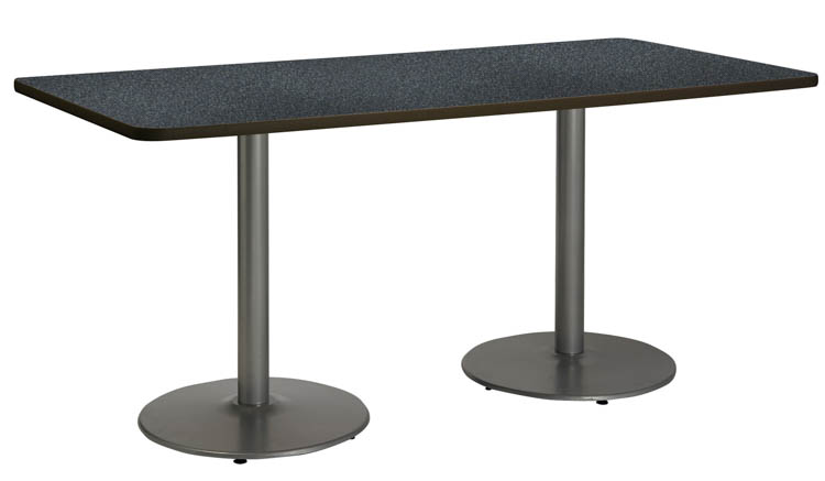 30" x 72" Pedestal Table by KFI Seating