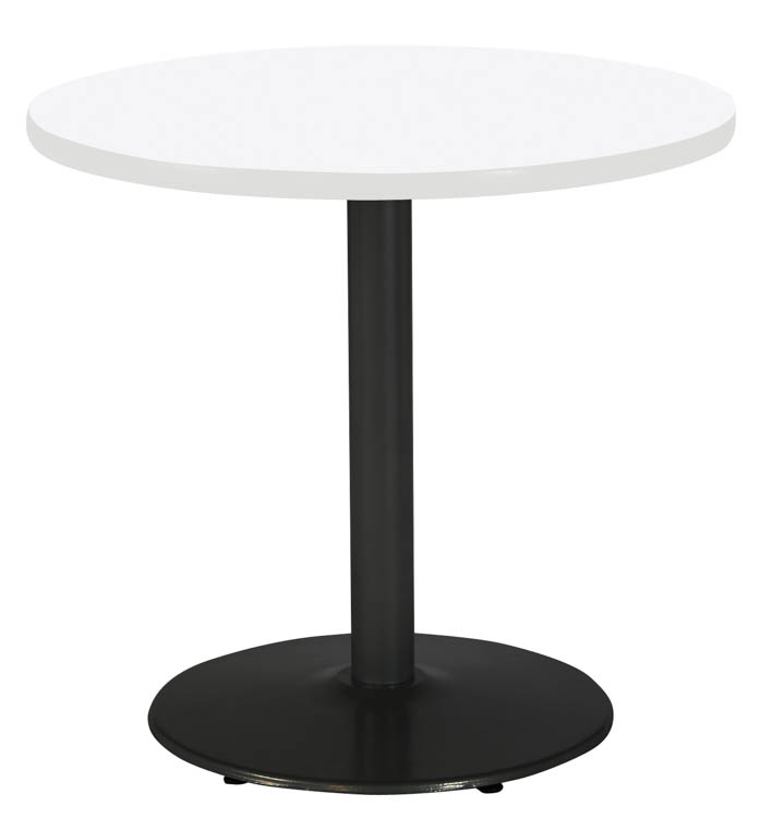 36in H x 30in Diameter Round Breakroom Table, Round Base by KFI Seating