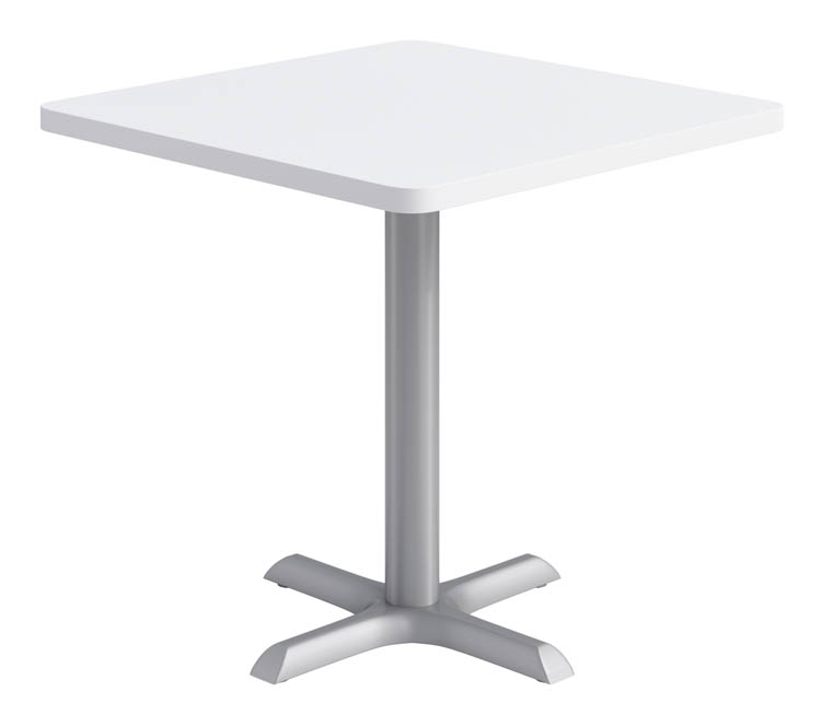 30in Square Pedestal Table by KFI Seating