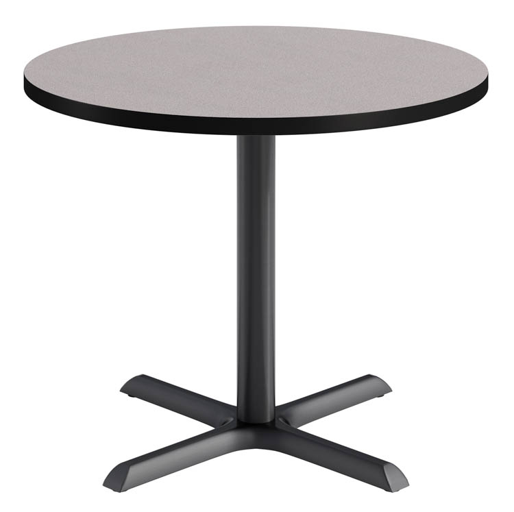 36in Round Pedestal Table by KFI Seating