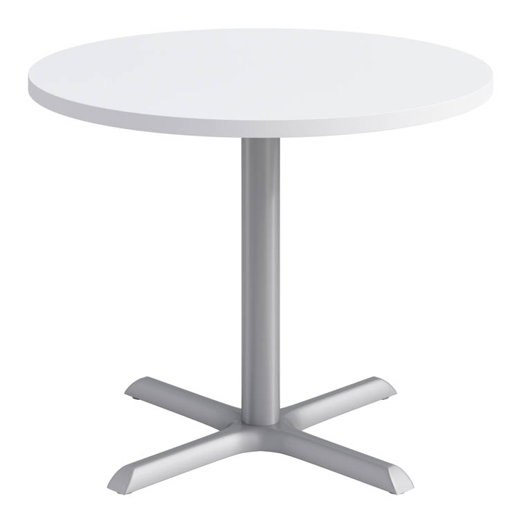 36in Round Pedestal Table by KFI Seating