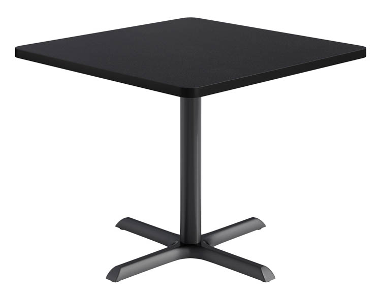 36in Square Pedestal Table by KFI Seating