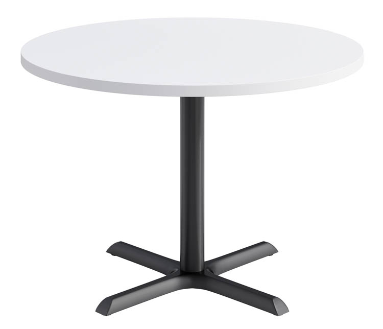 42in Round Pedestal Table by KFI Seating