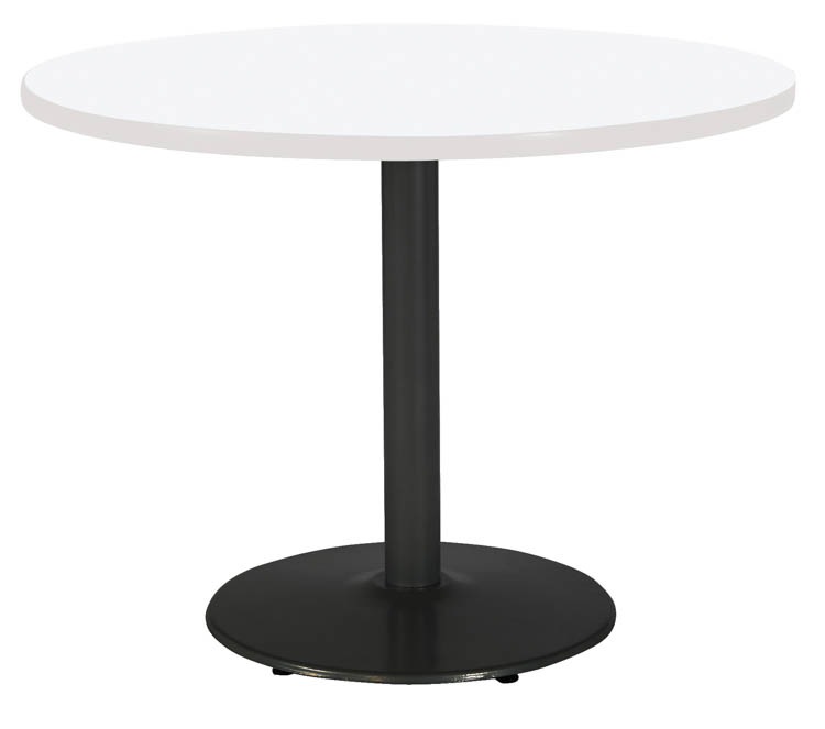 36in H x 48in Diameter Round Breakroom Table, Round Base by KFI Seating