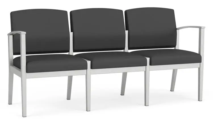 3 Seat Sofa 65in W x 23in D with Polyurethane by Lesro