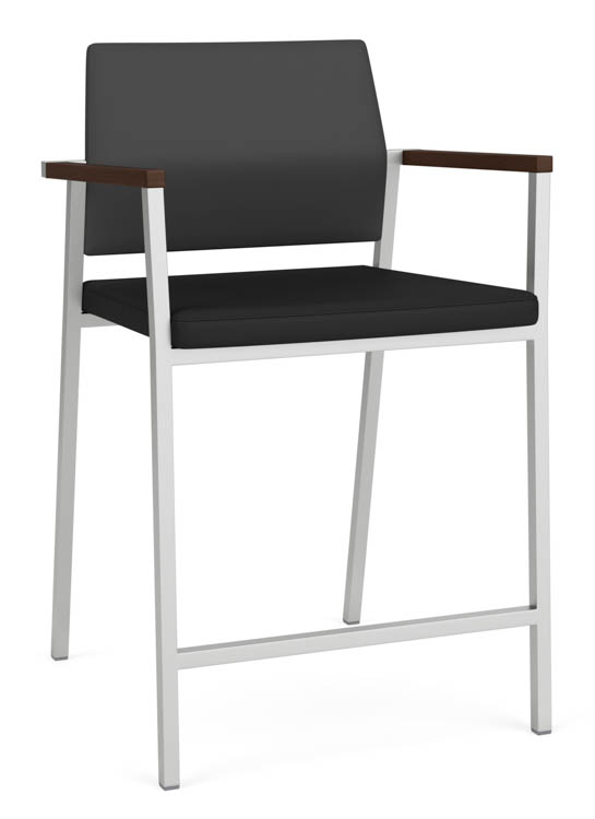 Hip Chair Upholstered Seat, Upholstered Back by Lesro