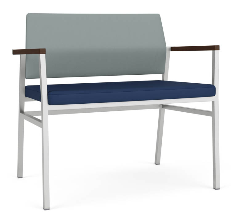 Bariatric Chair Upholstered Seat, Upholstered Back by Lesro