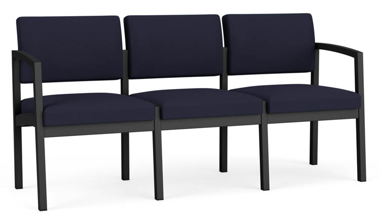 3 Seat Sofa - Steel Frame and Standard Fabric by Lesro