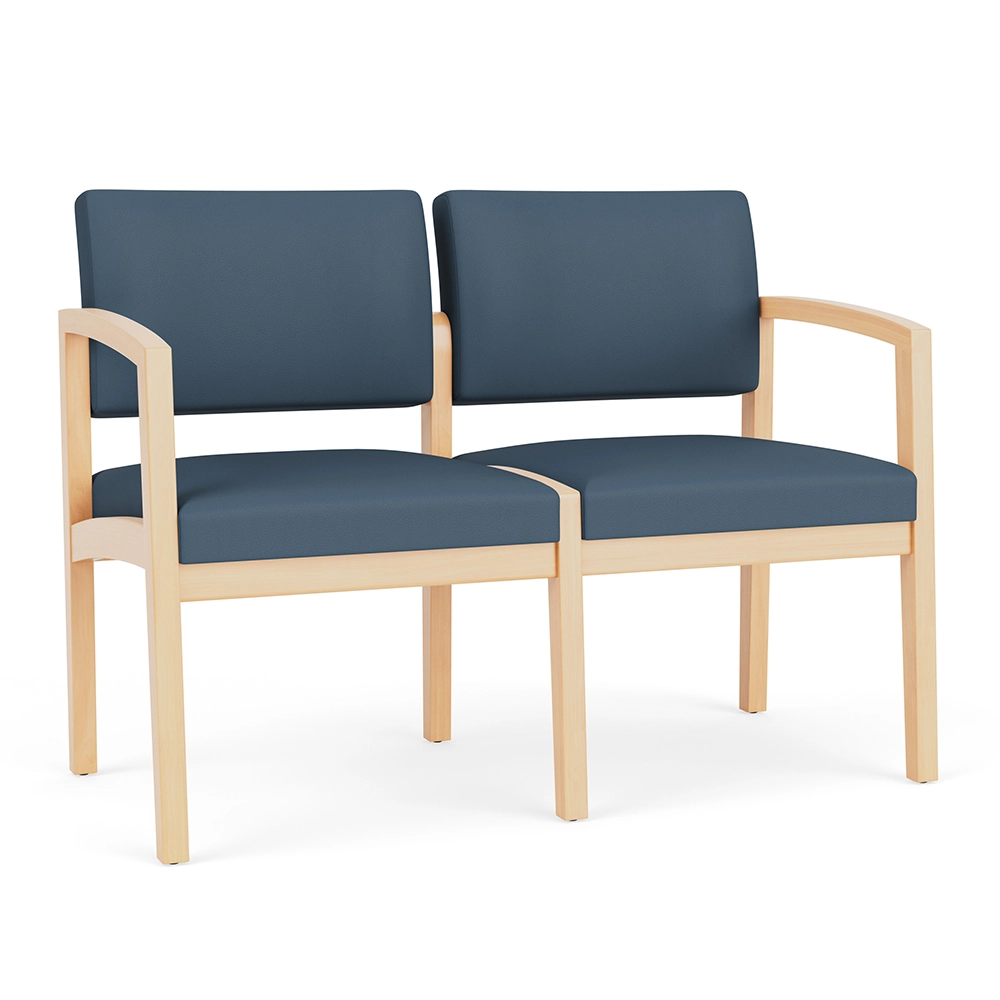 2 Seat Sofa 44in W x 26in D with Fabric by Lesro
