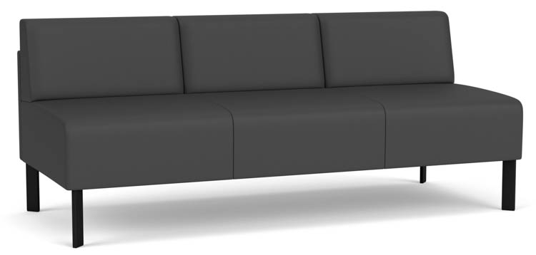 Polyurethane Armless Sofa by Lesro