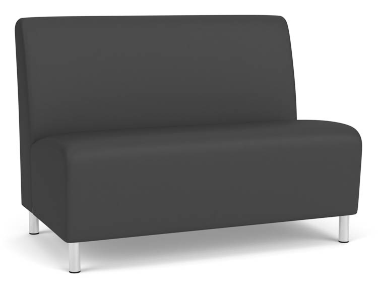 Polyurethane Armless Loveseat by Lesro