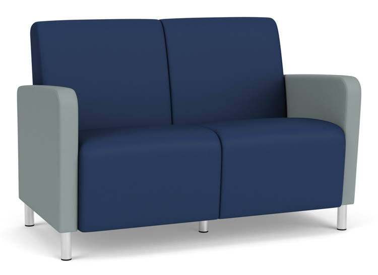 2 Seat Sofa, Upholstered Seat, Back and Arms by Lesro