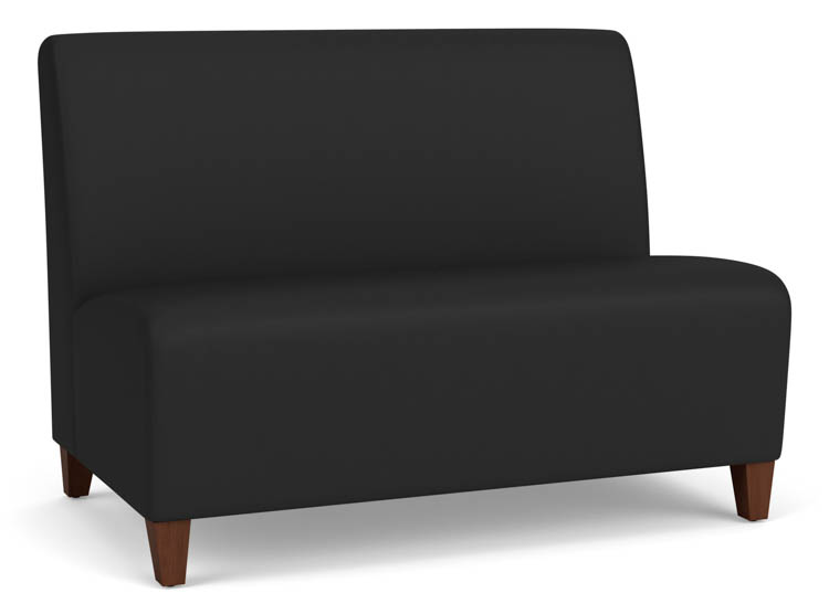 Polyurethane Loveseat Armless by Lesro