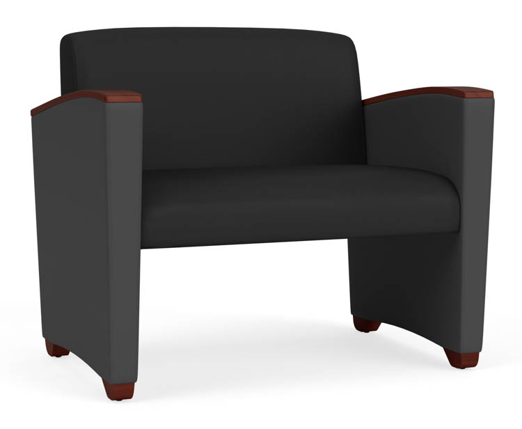 Bariatric Chair, Upholstered Seat, Back and Arms by Lesro