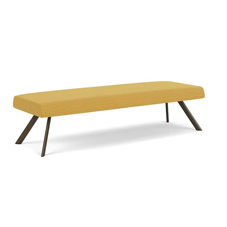 3 Seat Bench 72in W x 24in D by Lesro