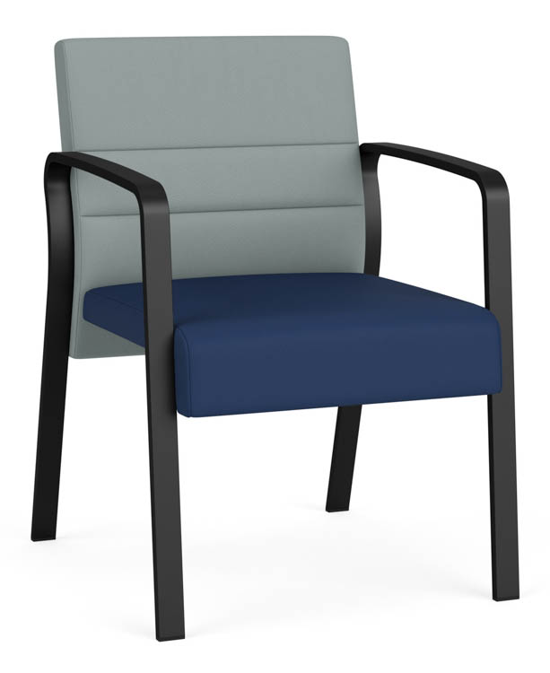 Guest Chair, Upholstered Seat, Upholstered Back by Lesro