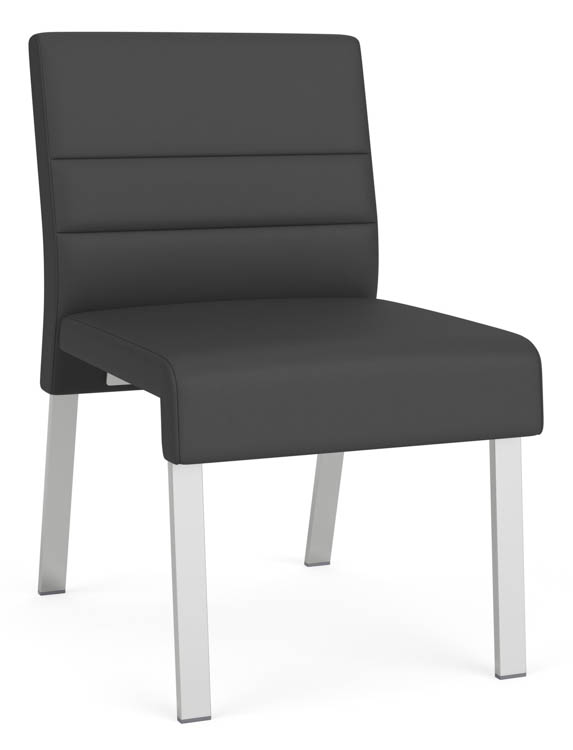 Polyurethane Armless Guest Chair by Lesro