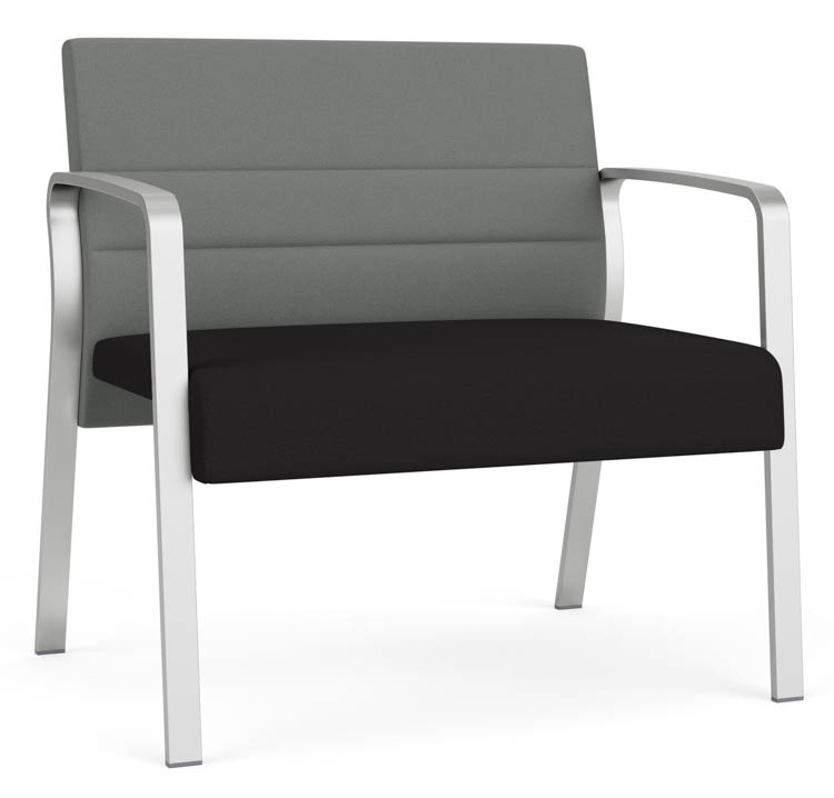 Bariatric Chair, Upholstered Seat, Upholstered Back by Lesro