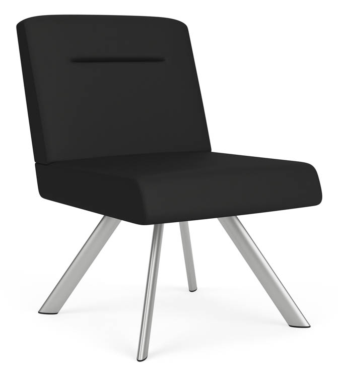 Polyurethane Armless Guest Chair by Lesro