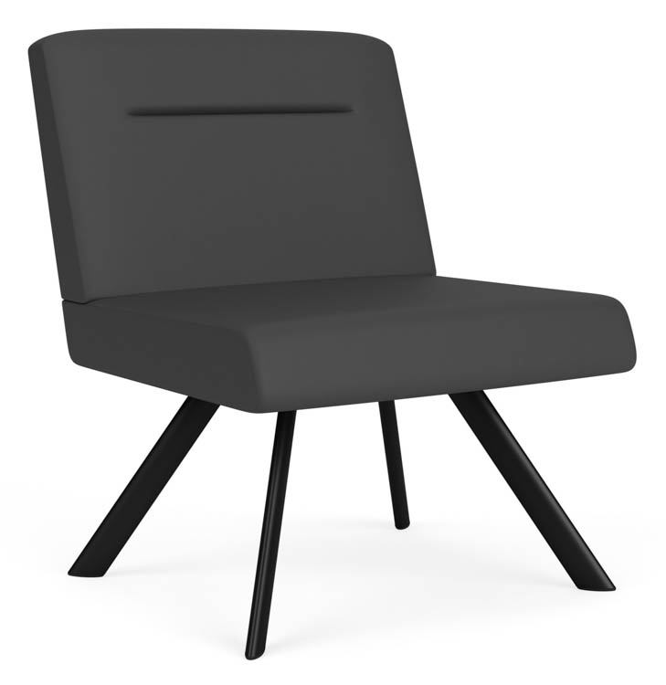 Polyurethane Armless Bariatric Chair by Lesro